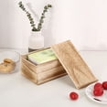 thumbnail image 3 of Household Wooden Tissue Box Pumping Box Napkin Box Wood Wet Tissue Holder Dispenser Home Napkin Organizer Storage Boxs, 3 of 7