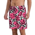 thumbnail image 2 of Fotbe Halloween Pumpkins Trajes de Baño Estampados para Hombre, Shorts de Verano de Secado Rápido, Ropa de Playa, Bañadores-3X-Large, 2 of 6