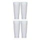 thumbnail image 4 of Calcetines de fútbol de nailon para tallas 38 a 47, protectores de espinillas blancos Sports Gear, 4 of 8