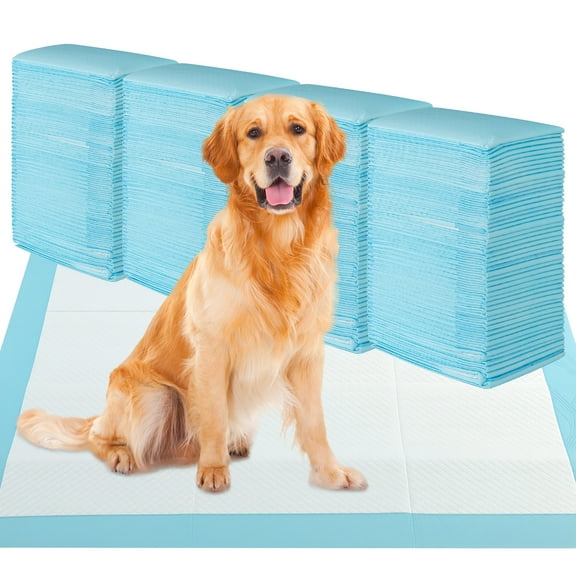 Gymax 36''x 36''(200 Counts) Dog Potty Training Pads Puppy Pee Pads w/ Quick-Drying