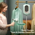 thumbnail image 6 of Steamer for Clothes,2-in-1 1550W Turbocharged Garment Steamer & Iron ,3 Levels Smart Control Steaming,1.2L Detachable Tank,Auto Shut-Off,Self-Cleaning,Innovative Storage: Hang or Wall Mount, 6 of 7