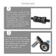 thumbnail image 5 of Eigraketly Rodamiento roscado de soporte inferior cónico cuadrado para bicicleta Lebycle para exteriores Ciclismo 118MM Eigraketly OD022486-08, 5 of 6