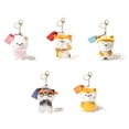 thumbnail image 2 of Bag Key Chain Pendant Cute Shiba Inu Dog Car Soft Doll Key Ring Keychain Birthday Jewelry Festivals Boy Girl Gift P31B heqiyong LED, 2 of 2