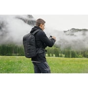 Lowepro ProTactic BP 350 AW II 16L Green Line Camera and Laptop Backpack, Black