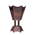 thumbnail image 1 of Quemador de incienso eléctrico de estilo árabe, soporte de incienso, decoración aromática, para el hogar, de hierro para Marrón Sunnimix Quemador de incienso, 1 of 8