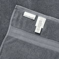 thumbnail image 4 of Pacific Coast Textiles Trefoil Filigree 6-Piece Cotton Adult Bath Towel Set, Platinum, 4 of 5
