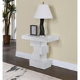 thumbnail image 2 of Meridian Furniture Westmount White End Table, 2 of 7