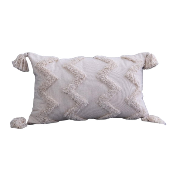 Funda de cojín con borlas funda de almohada decorativa Los 30x50cm G