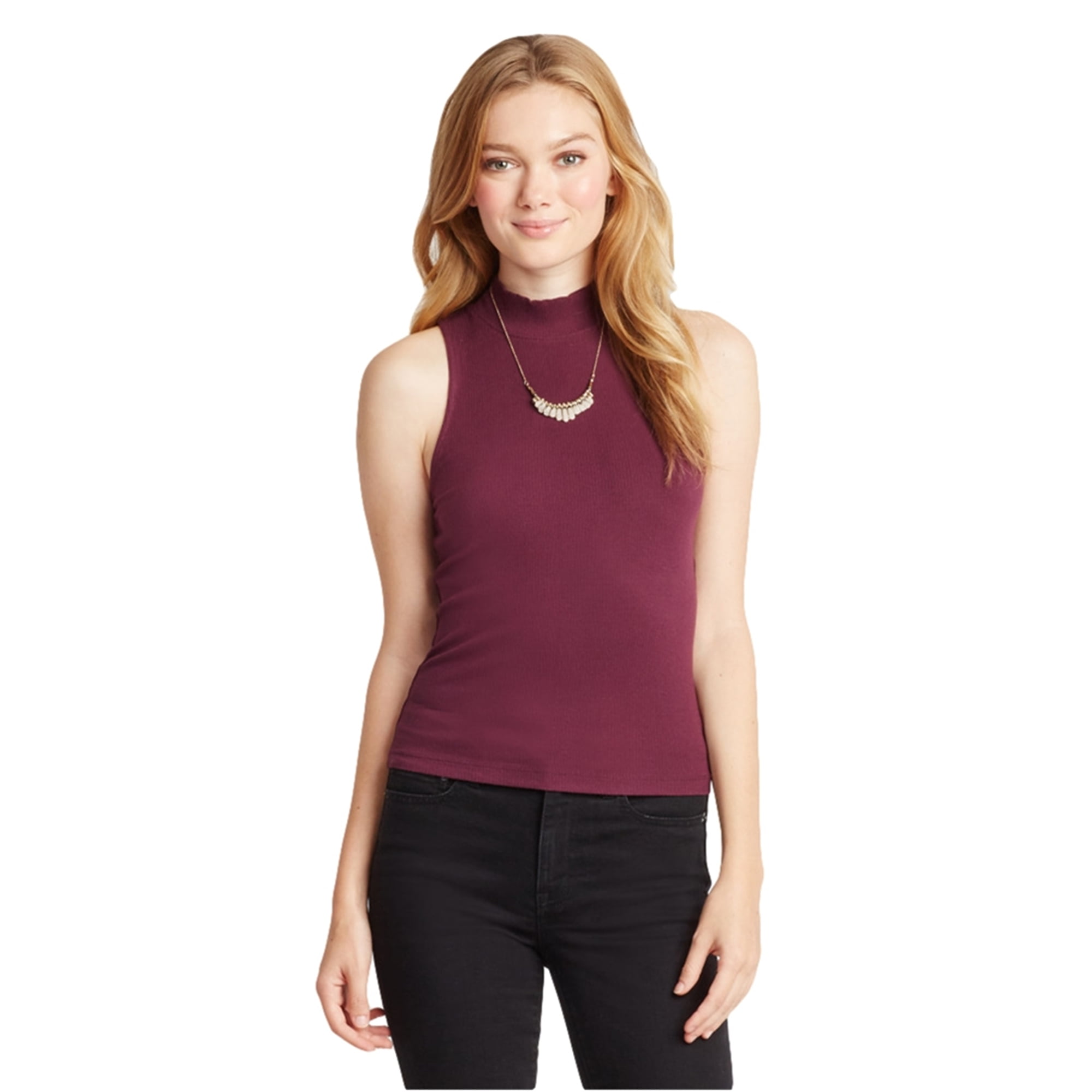 Download Aeropostale - Aeropostale Womens Ribbed Mock Tank Top ...
