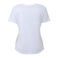thumbnail image 4 of Playera K-Swiss WTS-02 Para Mujer Color Blanco, 4 of 5