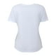 thumbnail image 4 of Playera K-Swiss WTS-02 Para Mujer Color Blanco, 4 of 5