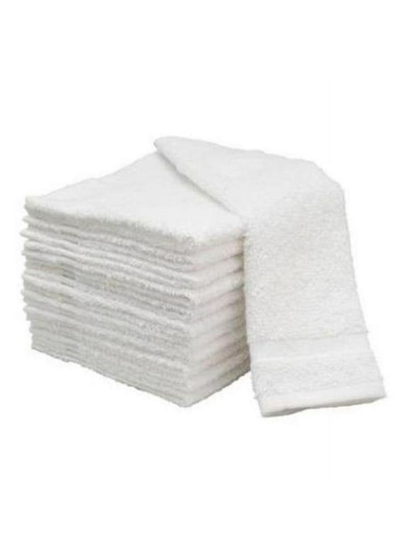 12 x 12 in. DDI Economy Grade Washcloth, White - Case of 300