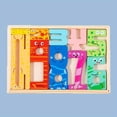 thumbnail image 3 of Children's Animal Fruit Creative Theme Three-dimensional Puzzle Building Blocks Kindergarten Children's Intelligence Early Education Toy Puzzle, 3 of 5