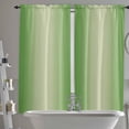 thumbnail image 3 of Grass Green Ombre Window Curtains 84 Inch Length, Rustic Green Color Gradient Rod Pocket Kitchen Window Treatments Drapes for Bedroom, Cafe, Living Room, 2 Panels, 52 W x 84 L, 3 of 5