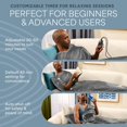 thumbnail image 5 of Lifepro Infrared Sauna Blanket - Full Body Portable Sauna for Home, Detox & Relaxation, Adjustable Heat Sauna Blanket Infrared - Gray, 5 of 10