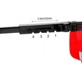 thumbnail image 3 of Lunettes de Sécurité pour Niveau Laser, Laser Rotatif et Laser Multi-Ligne Rouge - Faisceau Rouge (Boîte Incluse), 3 of 5