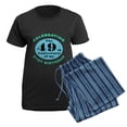 thumbnail image 5 of CafePress - 70Th Birthday Humor Women's Dark Pajamas - Women's Short Sleeve Print T-Shirt and Pants Dark Cotton Pajama Set, 5 of 7