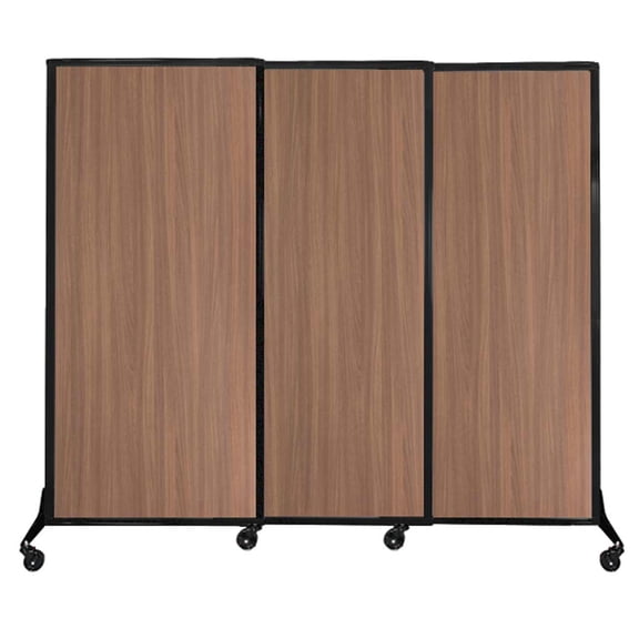 QuickWall Sliding Portable Partition - Laminate