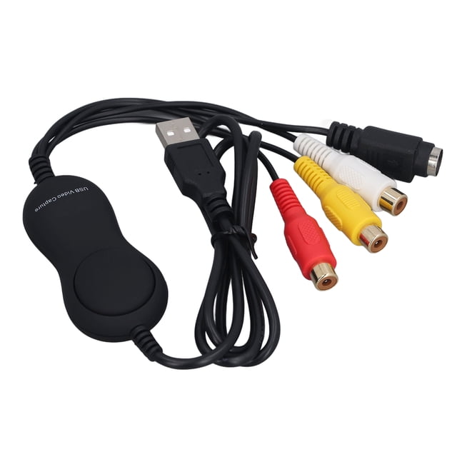 USB 2.0 Video Capture Card, Support High Resolution Plug and Play Professional UVC Video Capture Card Adapter Portable for PC