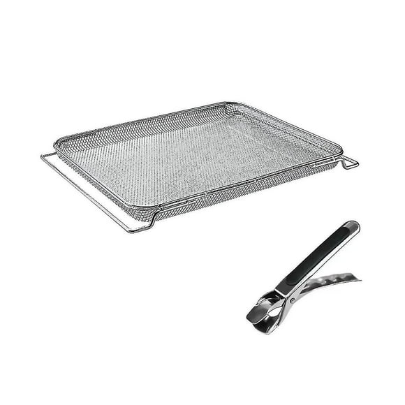 Air Fryer Basket For Ninja Foodi Dt251 Dt201 Stainless Steel Replacement Airfry Oven Pan With Clip