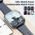 thumbnail image 5 of Mingdaln 2026 New 1.85" HD Men Women's Smart watch，with Answer Make Calls/120+Sports Modes/10 Days Standby, IP68 Waterproof Fitness Tracker fits for Android Iphone Devices,perfect gift （ Black）, 5 of 8
