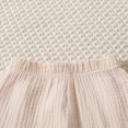 thumbnail image 6 of TOWED22 Girls Baby Adorable 2 Piece Summer Clothes Tank Top Sleeveless Tee and Shorts Sweet Sets Lovely(Beige,4-5 Y), 6 of 7