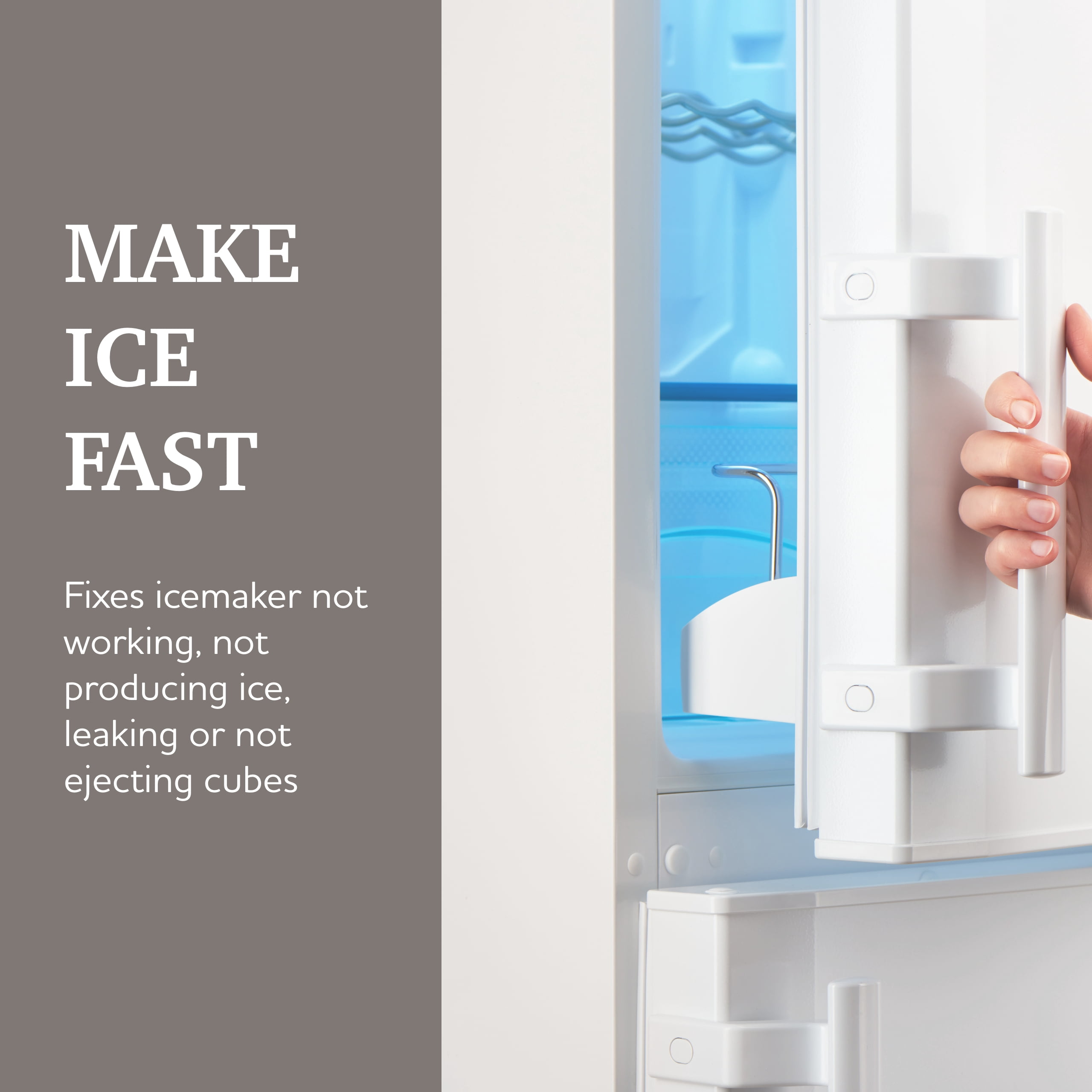 Parts Master Replacement for GE/Café/Hotpoint Icemaker - WR30X10093, WR30X10061, IM4D, IM6D, PS1993870, AP4345120, 1399596 - GE Refrigerator Ice Maker Parts
