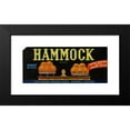 thumbnail image 2 of Anonymous 14x8 Black Modern Framed Museum Art Print Titled - Hammock Brand Citrus Label (1930-1950), 2 of 5