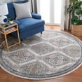 thumbnail image 2 of SAFAVIEH Oregon Celandine Floral Bordered Area Rug, Grey/Ivory, 5'1" x 7'6", 2 of 9