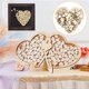 thumbnail image 4 of 300 piezas de mini corazones de madera, adornos, juego de madera para manualidades de bricolaje, decoración de mesa, decoración de bodas, decoración de cumpleaños (6 mm, 8 mm, 10 mm, 12 mm), 4 of 5