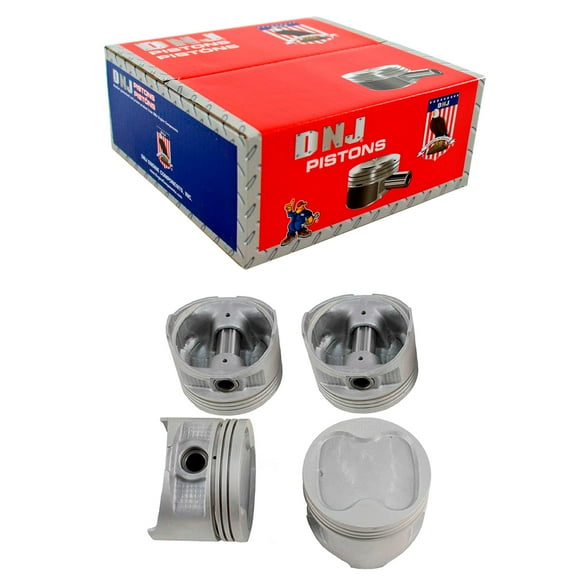 DNJ P920 Standard Complete Piston Set Fits Cars & Trucks 88-93 Geo Toyota Corolla 1.6L DOHC 16v