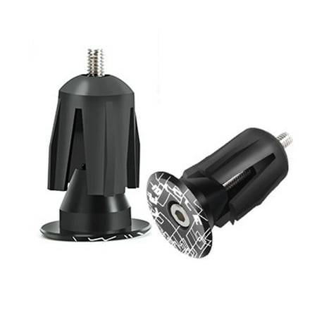 

Andoer 1 Pair Bicycle Grips Plugs Handle Bar Aluminium Alloy Handle Plug Road Bike Bar End Plugs Expansion Screw Plug