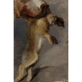 thumbnail image 2 of Johann Peter Krafft 17x24 Black Ornate Framed Double Matted Museum Art Print Titled: Study of a Rabbit (1815), 2 of 5