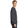 thumbnail image 3 of Port & Company Pigment Dyed Crewneck Sweatshirt-2XL (Coal), 3 of 6