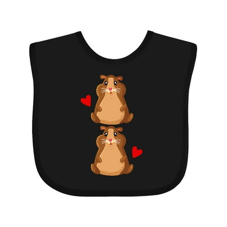 

Inktastic Hamster Lover Kids Pets Gift Baby Boy or Baby Girl Bib