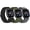 Dark Black+Army Green+Anchor Gray, variant on KBYKO 3 Pack Nylon Bands Compatible with Versa 4/Versa 3/Sense 2/Sense Bands, Soft Adjustable Breathable Strap Replacement Wristband for Women Men