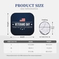thumbnail image 3 of Cauagu Happy Veterans Day Cauagu {designName} Print Foldable Car Windshield Sun Shade | Front Windshield Shade for Sun | Fits Small Sedans, Mini SUVs, Hatchbacks-Large, 3 of 6