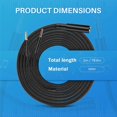 thumbnail image 4 of 3.5mm Universal 2 in 1 Gaming Headset Audio- Extend Cable for HyperX Cloud II/Alpha-/Cloud Flight/Co, 4 of 5