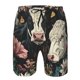 thumbnail image 3 of Balery Vintage Sunflower Cow Traje de Baño Estilo Hawaiano para Hombre, Shorts de Secado Rápido con Bolsillos-X-Large, 3 of 6
