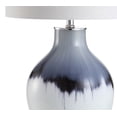 thumbnail image 4 of JONATHAN Y Mia 27" Glass/Metal LED Table Lamp, Blue/White, JYL1065A, 4 of 5