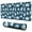 Smiling Ghosts Halloween, variant on Long Mouse Pads for Desk,Spider Web Bats Halloween Pattern Desk Mats on Top Of Desks, Desk Mouse Pad Extra Large with 3mm Non-Slip Base and Stitched Edge for Gaming,Office,Work,Home 31.5x11.8in