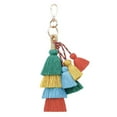 thumbnail image 1 of EeaseMX 1 colgante de hilo de algodón para bolso, accesorio de moda, llavero con borla, hermoso colgante para bolso, para decoración (verde), 1 of 7