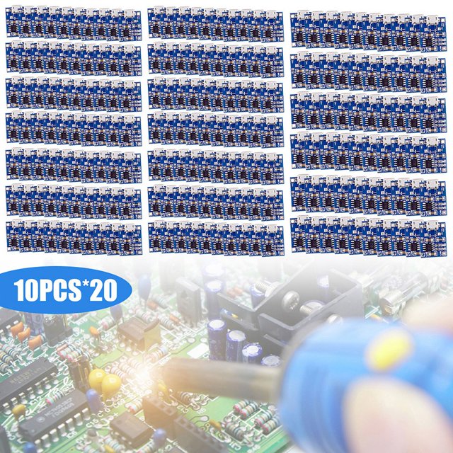 Módulo Carga Batería 1A Panel Cargador Batería Portátil Micro USB (10PCS)