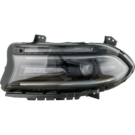 Headlight Compatible with 2015-2018 Dodge Charger Left Driver HID/Xenon With bulb(s) CAPA Certified