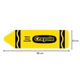 thumbnail image 2 of Cojín decorativo Crayola Crayon 80 cm x 23 cm amarillo, 2 of 4