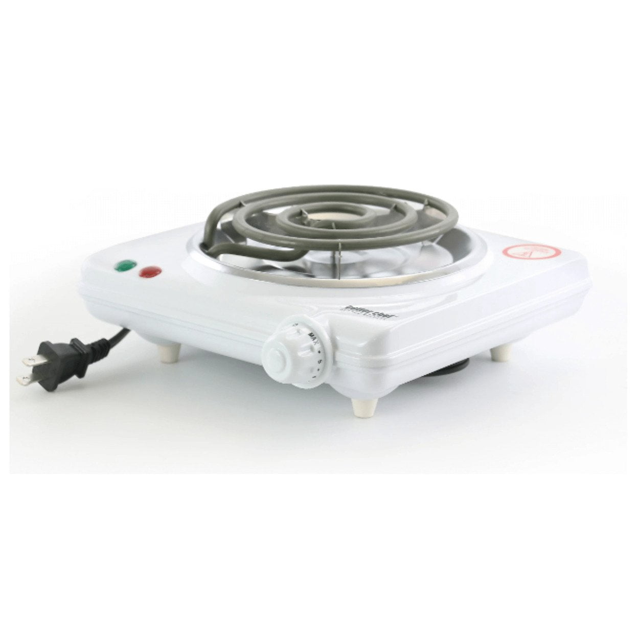 Portable Single Burner Hot Plate with Non Slip Feet
