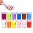 thumbnail image 3 of 12 Pack Butter Slime Kit  Mini Scented Slime for Kids Party Favor Stress Relief Toy for Girls and Boys Soft and Stretchy Cloud Slime, 3 of 10