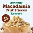 thumbnail image 3 of Organic Dry Roasted Macadamia Nuts Halves and Pieces, 1 Pound – Non-GMO, Vegan, Kosher, Bulk - by Food to Live, 3 of 7