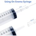 thumbnail image 5 of 30 Pieces Enema Supplies White PVC Colon Tube Replacement Enema Tubings Enema Hose Non-Toxic Enema Kit with Flexible Rounded End for Smooth Insert Thickness FR12, 5 of 5