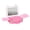 Pink, variant on POYOGA Wing Shaped Cosmetic Case With Mirror and Adjustable Brightness LED Lighting